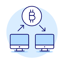 Crypto Transfer Illustration from UX Duotone Set