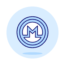 Monero Illustration from UX Duotone Set