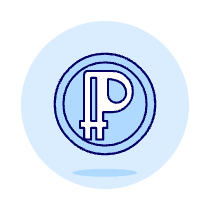 Peercoin Illustration from UX Duotone Set