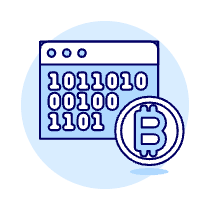 Crypto App Illustration from UX Duotone Set
