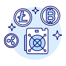 Crypto Mining 3 Illustration from UX Duotone Set