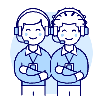 Customer Service 2 Illustration from UX Duotone Set