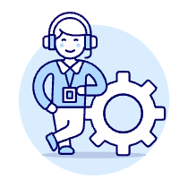 Tech Support User 2 1 Illustration from UX Duotone Set