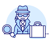 Detective 1 1 Illustration from UX Duotone Set