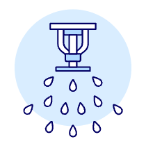 Fire Sprinkler Illustration from UX Duotone Set