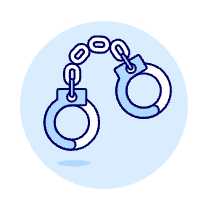 Handcuff Illustration from UX Duotone Set
