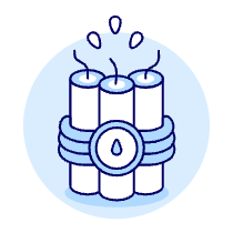 Dynamite Bomb Illustration from UX Duotone Set