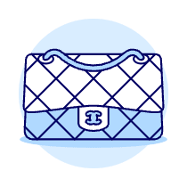 Black Chnel Purse Illustration from UX Duotone Set