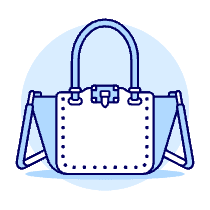 PINK Handbag Illustration from UX Duotone Set