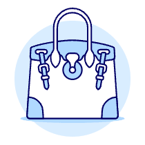PURPLE VIOLET Purse Illustration from UX Duotone Set