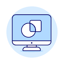 Imac Screen Illustration from UX Duotone Set