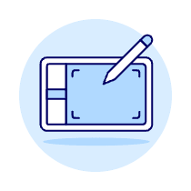 Wacom Tablet 1 Illustration from UX Duotone Set
