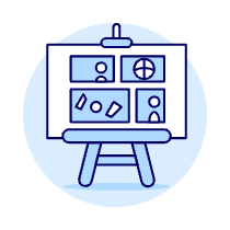 Storyboard Board Illustration from UX Duotone Set