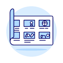 Storyboard Illustration from UX Duotone Set