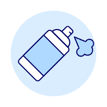 Color Spray Illustration from UX Duotone Set