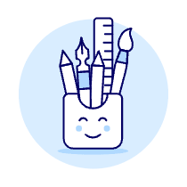 Stationary Mug Illustration from UX Duotone Set