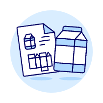 Packaging Blueprint Illustration from UX Duotone Set