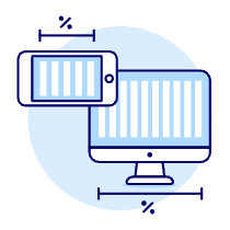 Responsive Size Illustration from UX Duotone Set