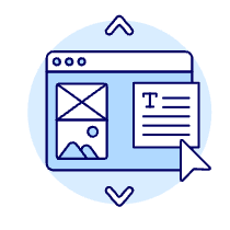 Ux Ui Text Layout Illustration from UX Duotone Set