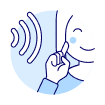 Hand Sign Language 4 Illustration from UX Duotone Set
