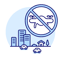 No Drone Area 1 Illustration from UX Duotone Set