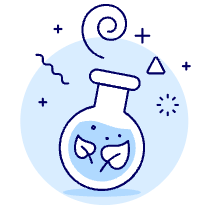 Eco Chemical Illustration from UX Duotone Set