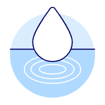 Water Drop Waves Illustration from UX Duotone Set