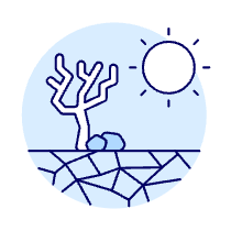 Drought Illustration from UX Duotone Set