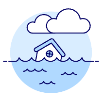 Flood Illustration from UX Duotone Set
