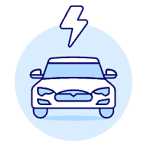 E Car 3 Illustration from UX Duotone Set
