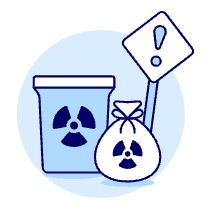 Danger Waste Illustration from UX Duotone Set