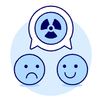 Nuclear Talk Illustration from UX Duotone Set