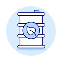 Sustain Energy Barrel Illustration from UX Duotone Set