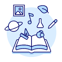 Education Interest Illustration from UX Duotone Set