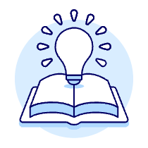 Inspirational Book Illustration from UX Duotone Set