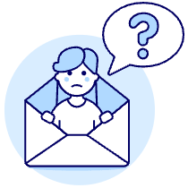 Email Help 4 Illustration from UX Duotone Set