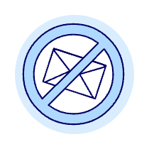 Unwanted Mail Illustration from UX Duotone Set