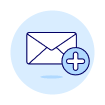 Email Add Illustration from UX Duotone Set