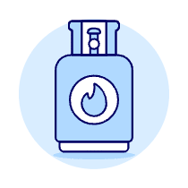 Cooking Gas Illustration from UX Duotone Set