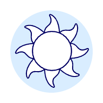 Sun Illustration from UX Duotone Set