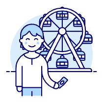 Amusement Parks 1 Illustration from UX Duotone Set