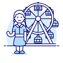 Amusement Parks 10 Illustration from UX Duotone Set