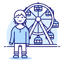 Amusement Parks 7 Illustration from UX Duotone Set