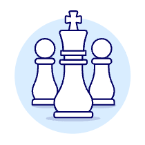 Chess 1 Illustration from UX Duotone Set
