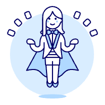 Magician Show Trick 2 Illustration from UX Duotone Set