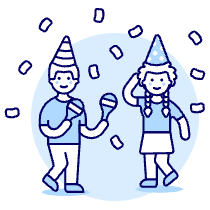 Maraca Dance 3 Illustration from UX Duotone Set