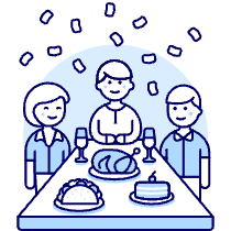 Party Celebration 1 Illustration from UX Duotone Set