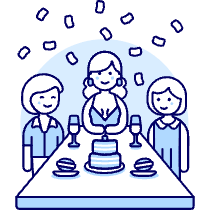Party Celebration 16 Illustration from UX Duotone Set