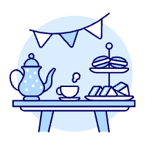 Party Set Illustration from UX Duotone Set