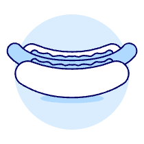 Hotdog 2 Illustration from UX Duotone Set